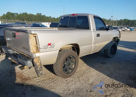 2005 Chevrolet Silverado 1500 Ls from USA, damaged, VIN 1GCEK14T95Z244730